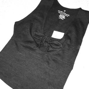 American Eagle Black crop top